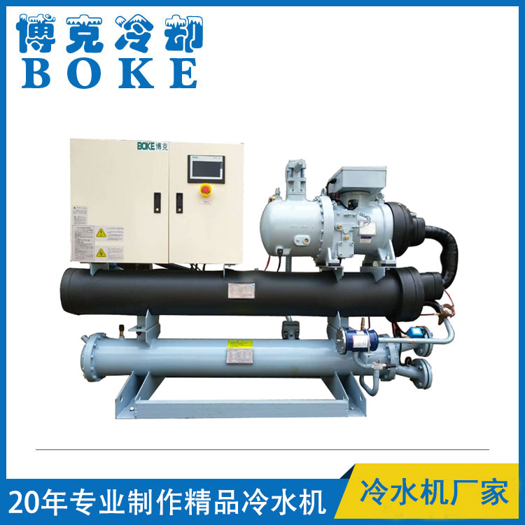 吉安汽車排氣管生產(chǎn)線冷卻用水冷螺桿式冷水機(jī)(新款)